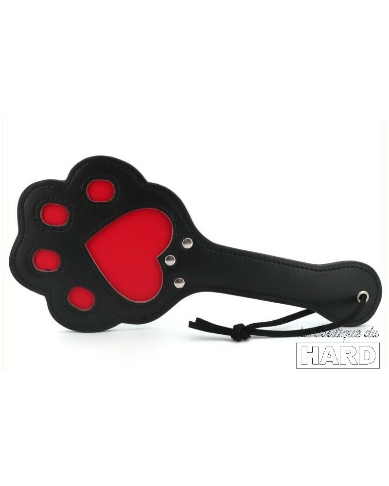 Kinky Puppy Paddle Patte 28 X 13cm Noir-Rouge 6 Kinky Puppy Paddle Patte 28 X 13cm Noir-Rouge – Image 4