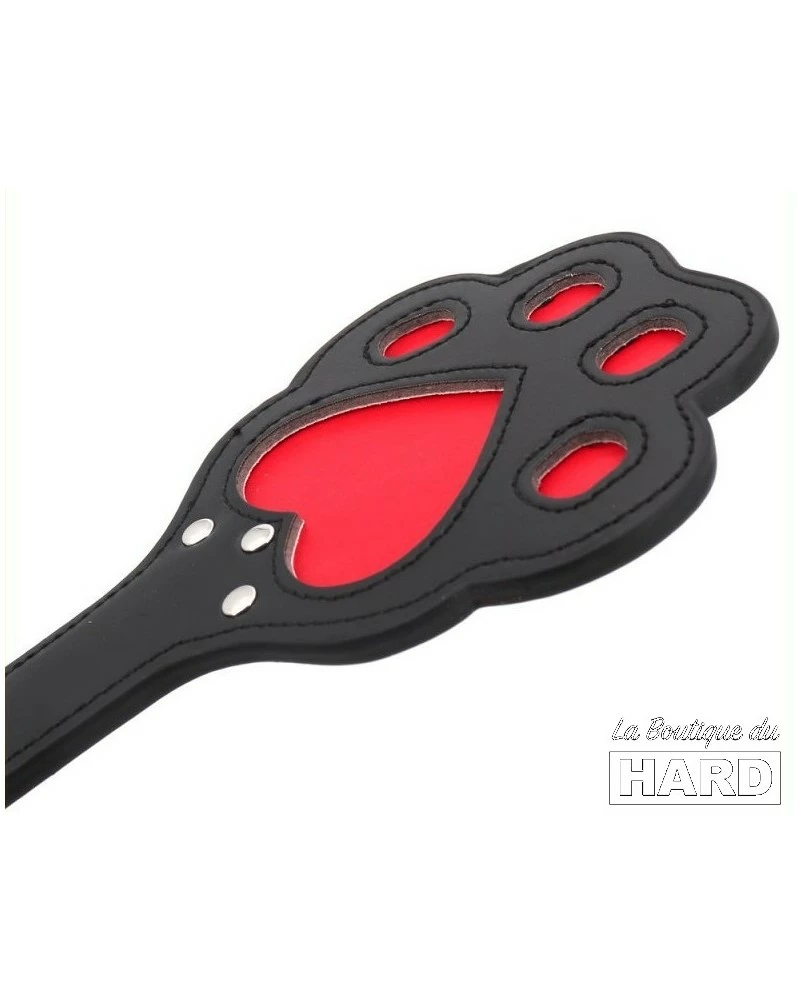Kinky Puppy Paddle Patte 28 X 13cm Noir-Rouge 9 Kinky Puppy Paddle Patte 28 X 13cm Noir-Rouge – Image 7