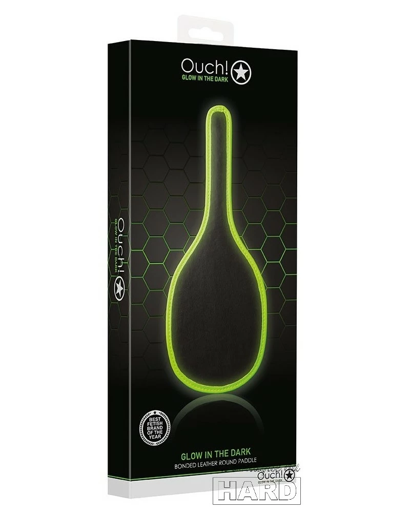 Ouch! Glow Paddle Phosphorescent Round Glow 32cm 4 Ouch! Glow Paddle Phosphorescent Round Glow 32cm – Image 2