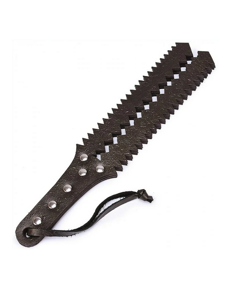 Generique Paddle Simili 6 Lanières Sawtooth 35cm 3 Generique Paddle Simili 6 Lanières Sawtooth 35cm