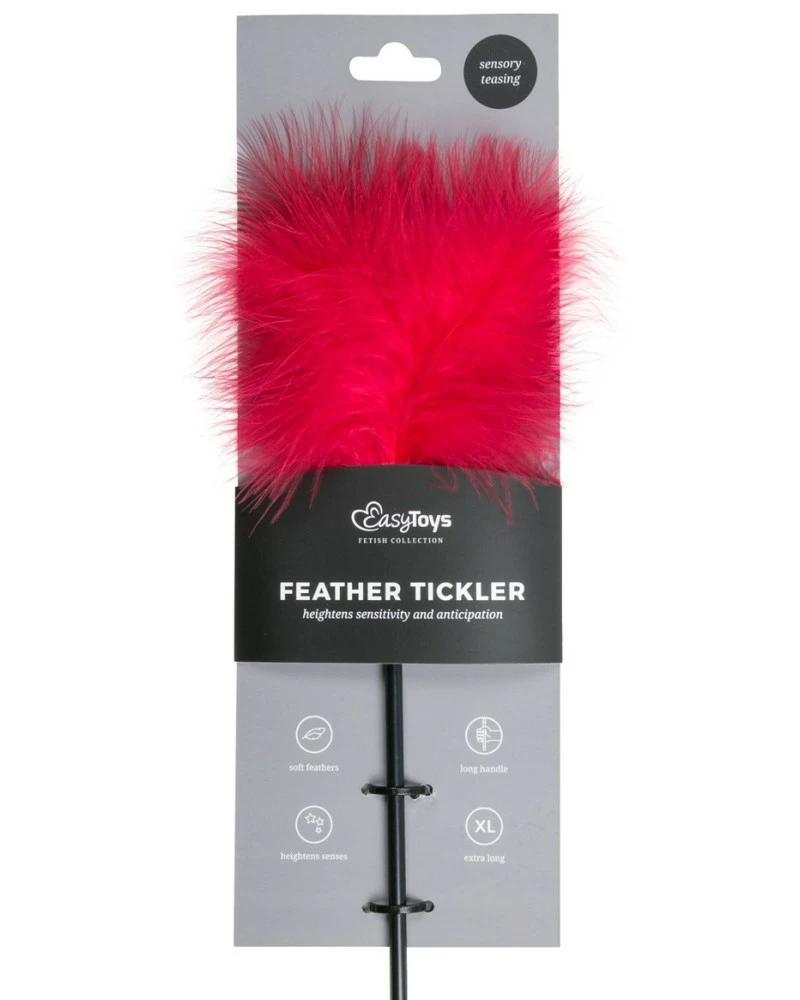 Easytoys Fetish Collection Plumeau Fancy Thrill 43cm Rouge 4 Easytoys Fetish Collection Plumeau Fancy Thrill 43cm Rouge – Image 2