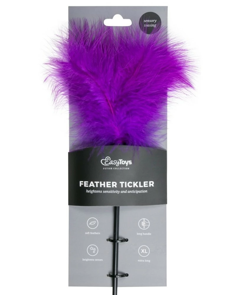 Easytoys Fetish Collection Plumeau Fancy Thrill 43cm Violet 4 Easytoys Fetish Collection Plumeau Fancy Thrill 43cm Violet – Image 2