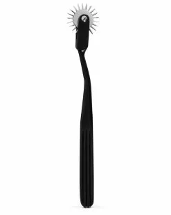 Cockrings Flexibles Soldes Boutique 22 Sinner Gear Roulette à Picots Wartenberg Noire