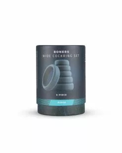 Set 6 Cockrings Silicone Boners -Cockrings Flexibles Soldes Boutique set 6 cockrings silicone boners 1