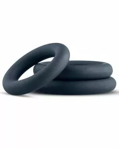 Set De 3 Cockrings Boners Silicone 9mm