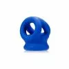Tri Squeeze Ballstretcher Oxballs Bleu -Cockrings Flexibles Soldes Boutique tri squeeze ballstretcher oxballs bleu